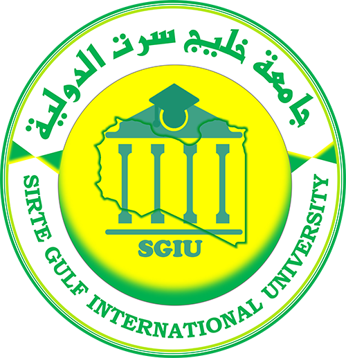 شعار جامعة خليج سرت الدولية